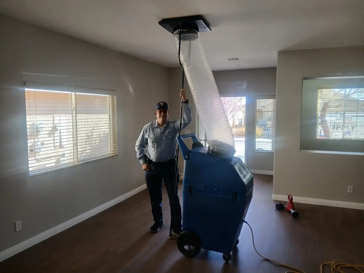 Professional Dryer Vent Cleaning work inside a Miami home